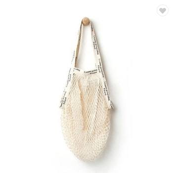 Plain Woven Shopping Tote String Bag, Closure Type : Zipper