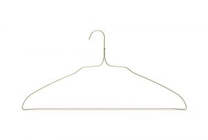 Polished Plain Standard Knit Shirt Hanger, Width : 10inch