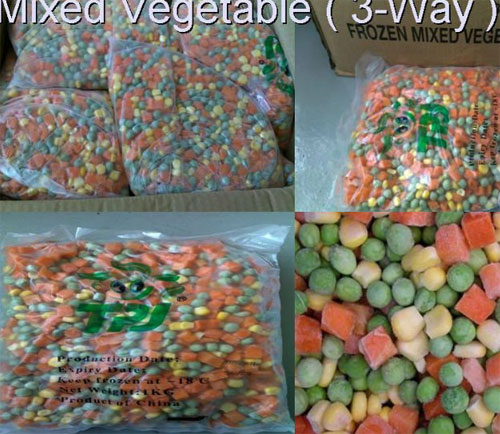 Organic Frozen Mix Vegetable, Shelf Life : 5-7days