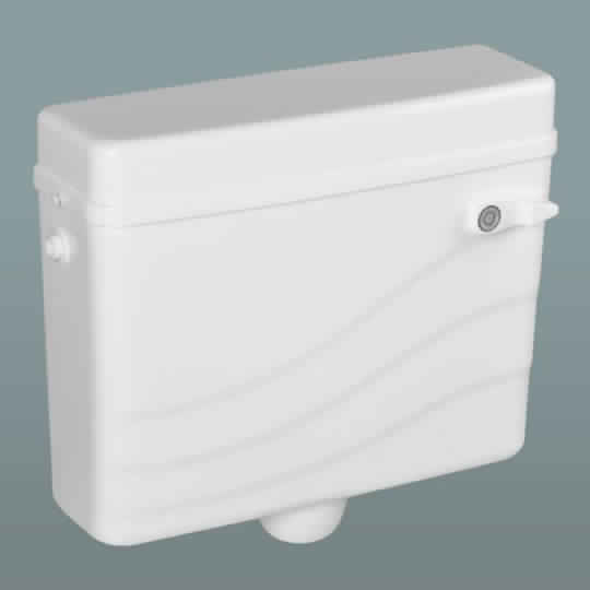 Rectangle Plastic Flush Tank, for Toilet Use, Feature : Durable, Fine Finished