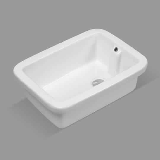 Rectangular Polished Ceramic Lab Sinks, for Laboratory Use, Feature : Shiny Look