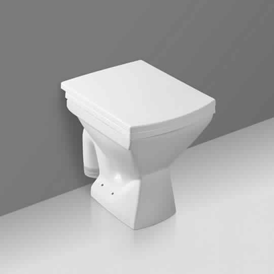 Ceramic TORO Water Closet, for Toilet Use, Feature : Hydraulic Seat Cover, Unmatched Quality