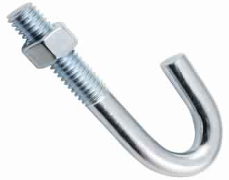 Polished Stainless Steel J Bolts, Size : 0-15mm