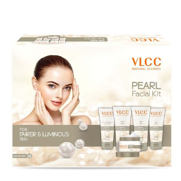 VLCC Pearl Fairness Facial Kit For Fairer & Luminous Skin(250gm)