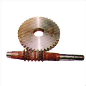 Steel Bonze Polished Worm Gear, for Industrial Use, Shape : Round