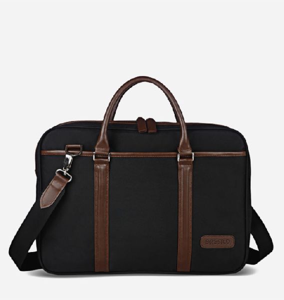 Phoenix Black and Brown Briefcase