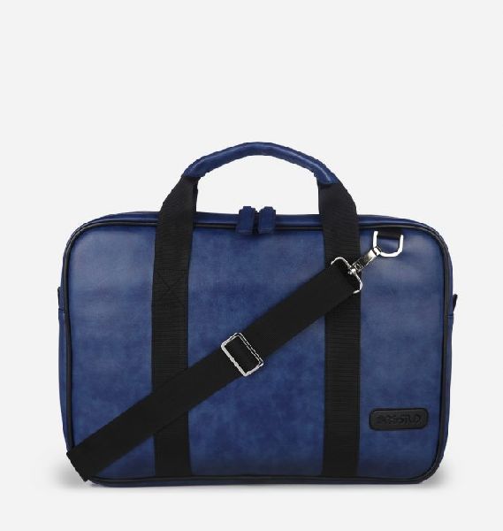 Prime Navy Blue Briefcase