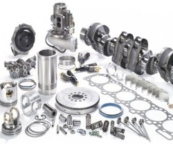 Polished Engine Spare Parts, Color : Silver