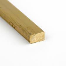 Brass Rectangular Rods