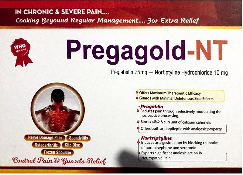Pregagold-NT Capsules, Grade Standard : Medicine Grade