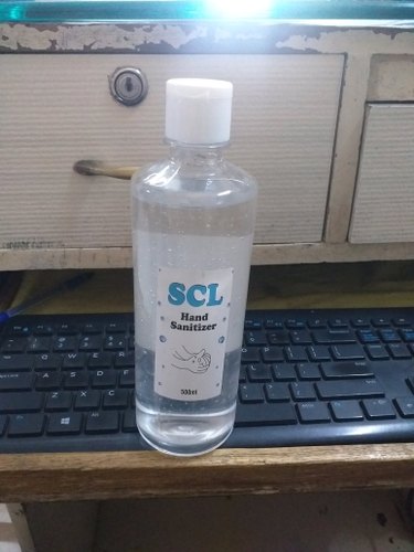SCL Hand Sanitizer (500 ml), Form : Gel