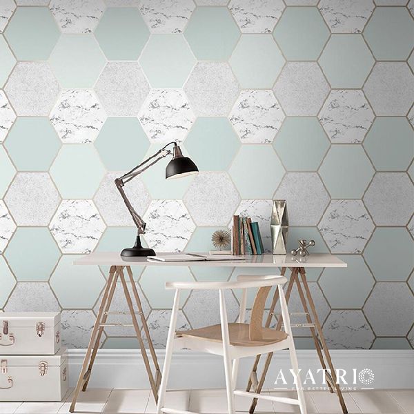 Geometric Wallpaper, Size : 3x6ft, 4x7ft by Ayatrio from Kolkata West  Bengal | ID - 5416602