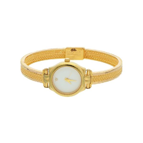 Ladies Gold Watch, Display Type : Analog