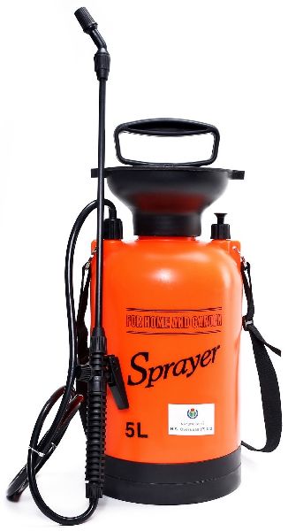 Manual 5 Ltr Pressure Sprayer, for Homes, Garden, Pattern : Printed
