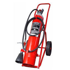 Carbon Dioxide Wheeled Fire Extinguisher