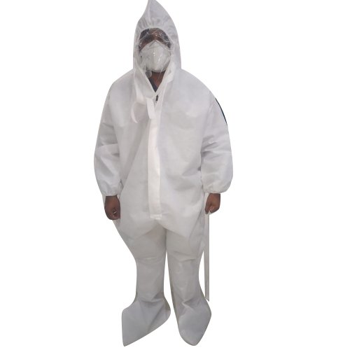 Coronavirus PPE Kit, Size : Free Size(Coverall)