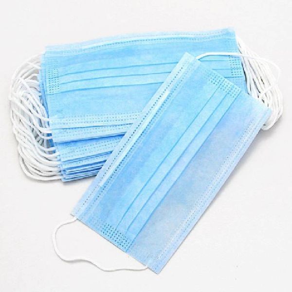 Non Woven Disposable Face Mask, for Clinic, Food Processing, Pharmacy, Rope material : Cotton