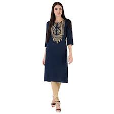 embroidered kurti