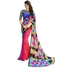 Printed Saree