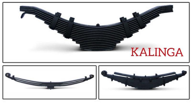 KALINGA Sup-9 Power Coated Iron Automotive Leaf Springs, Color : Black