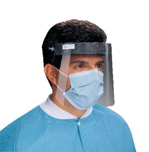 PVC Face Shield, for Laboratories, Pharma Industry, Pattern : Plain