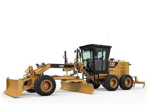 Fuel Semi Automatic Motor Grader, for Construction Use, Color : Yellow