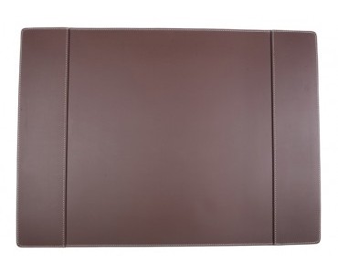 Brown Leather Large Deskpad