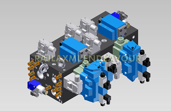 Rectangular Stainless Steel Hydraulic Manifold Blocks, Technique : ERW ...