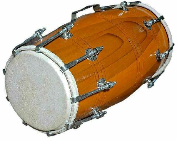 Indian Handmade Musical Instrument Traditional Wedding-Kirtan Dholak/Dholki