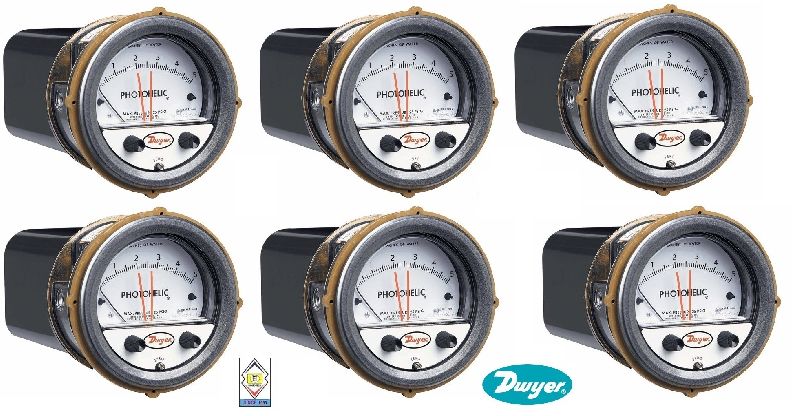 Dwyer A3000-25KPA Photohelic Pressure Switch Gages