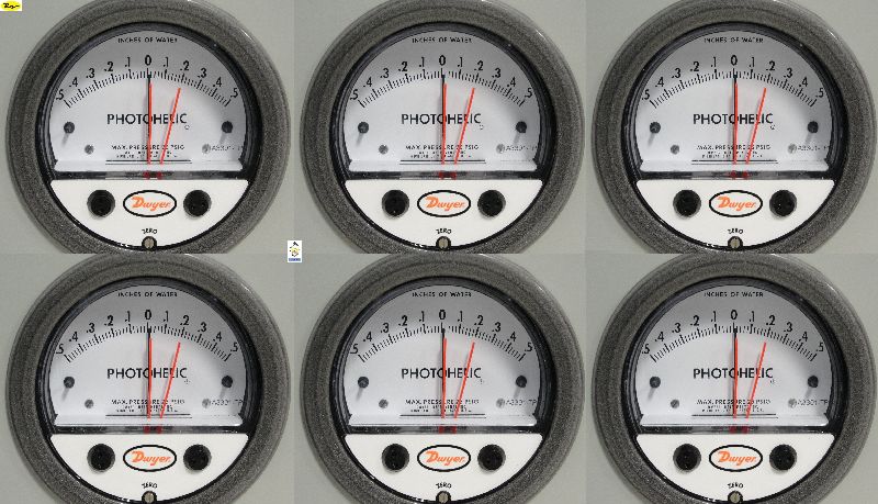 Dwyer A3000-25KPA Photohelic Pressure Switch Gages