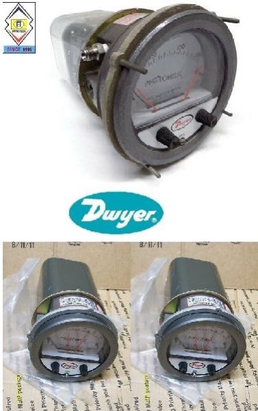 Dwyer A3000-50CM Photohelic Pressure Switch Gages