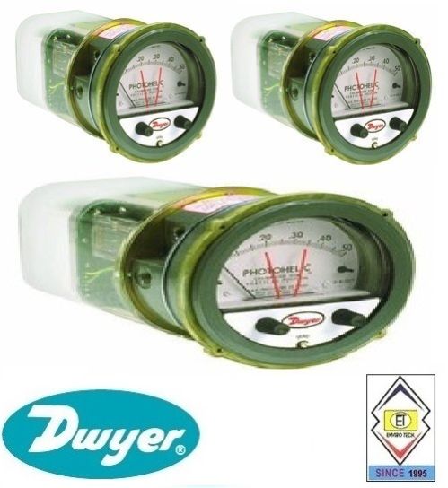 Dwyer A3000-60PA Photohelic Pressure Switch Gages