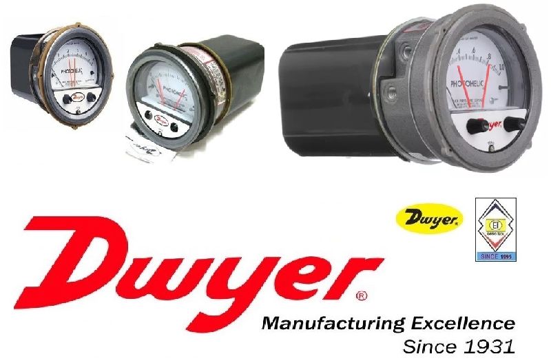 Dwyer A3010 Photohelic Pressure Switch Gages