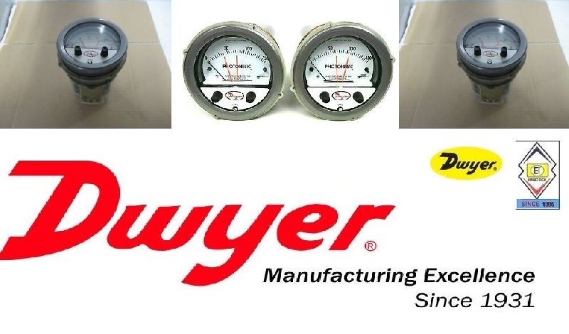 Dwyer A3010 Photohelic Pressure Switch Gages