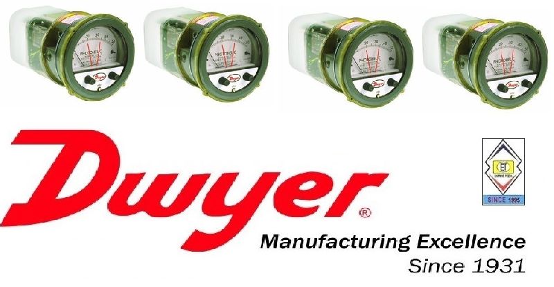 Dwyer A3003 Photohelic Pressure Switch Gages