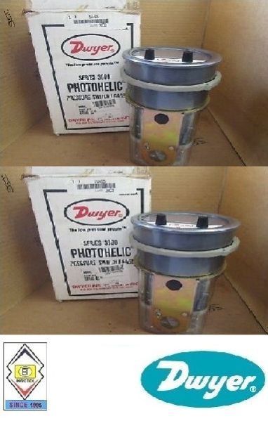 Dwyer A3000-50MM Photohelic Pressure Switch Gages