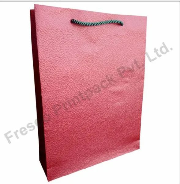 Fancy Textured Paper Gift Bags, Strap Type : Double Handle