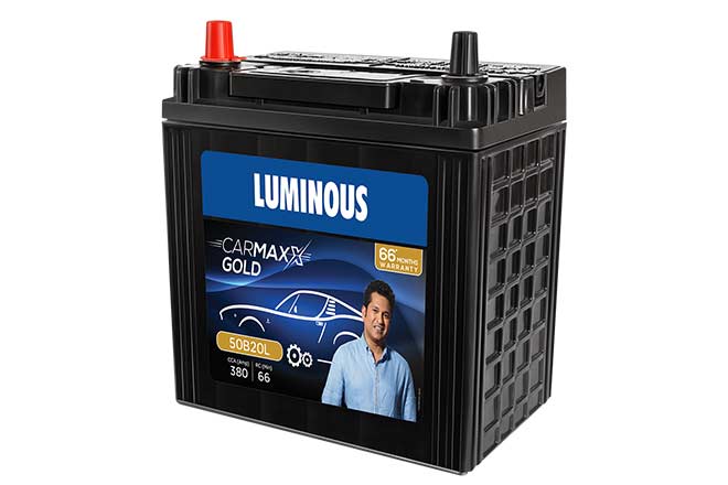 Luminous Gold CGL 55B24LS Car Battery