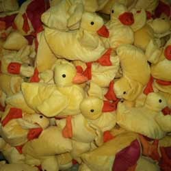Duck Hand Puppet, Color : Yellow