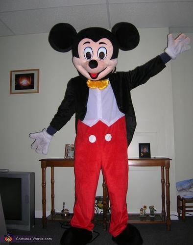 Cotton Mickey Mouse Mascot Costume, Packaging Type : Plastic Bag