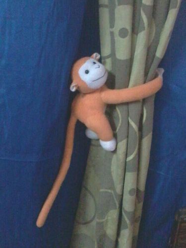 Monkey Curtain Tie Backs