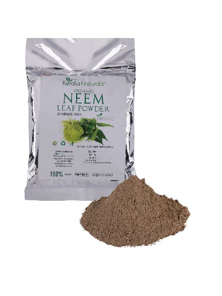 Kerala naturals organic neem powder 100gm, for Cosmetic Products, Herbal Medicines, Packaging Type : Plastic Pouch