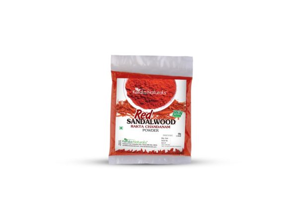 Kerala naturals red sandalwood powder 50gm, for skin care, Style : Dried