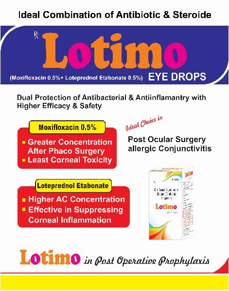 Lotimo Eye Drops, Form : Liquid