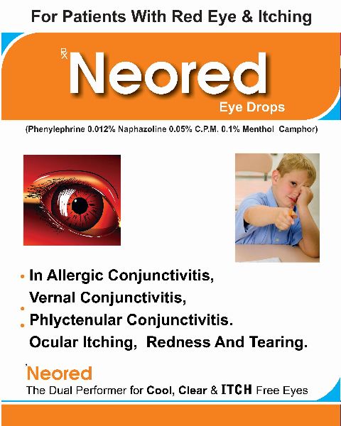 Neored Eye Drops, Form : Liquid