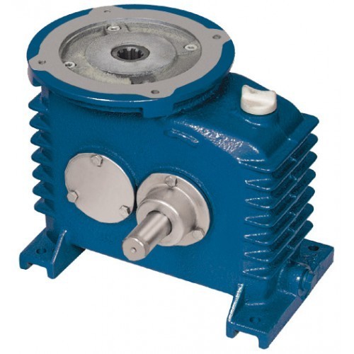 Electric Coated Metal Aerator Gearbox, Color : Blue