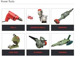Polished Metal Electric Power Tools, for Machinery Use