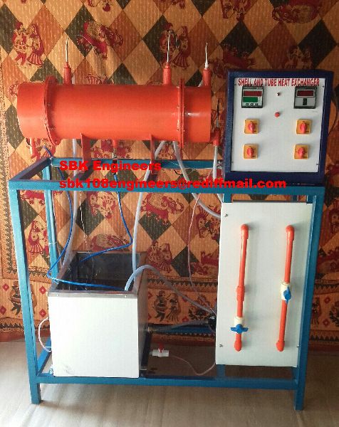 Shell and Tube Heat Exchanger Apparatus, Voltage : 110V, 380V