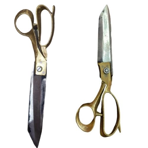 Non Polished Aluminium BRASS FILE CUTTING SCISSORS, for Personal, Size : 10inch